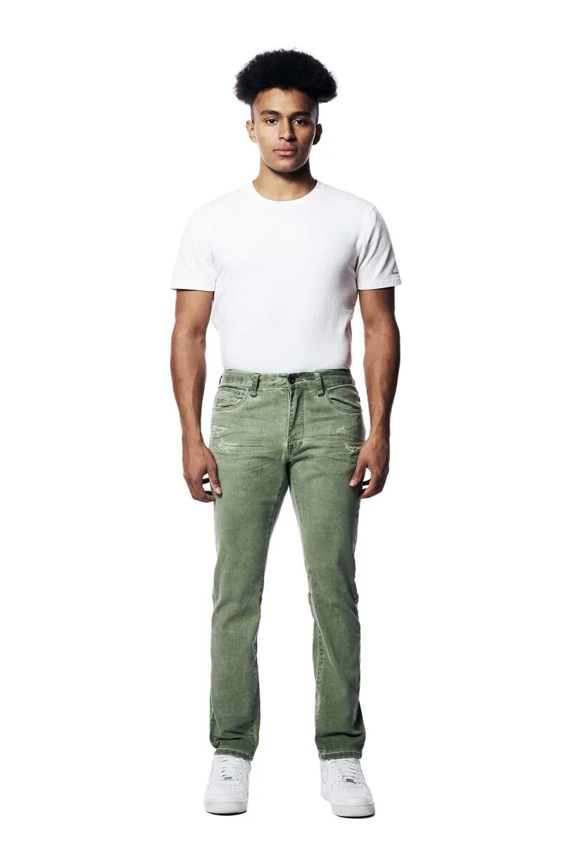 Smoke Rise Men's Essential Premium Pigment Dyed Twill Pants