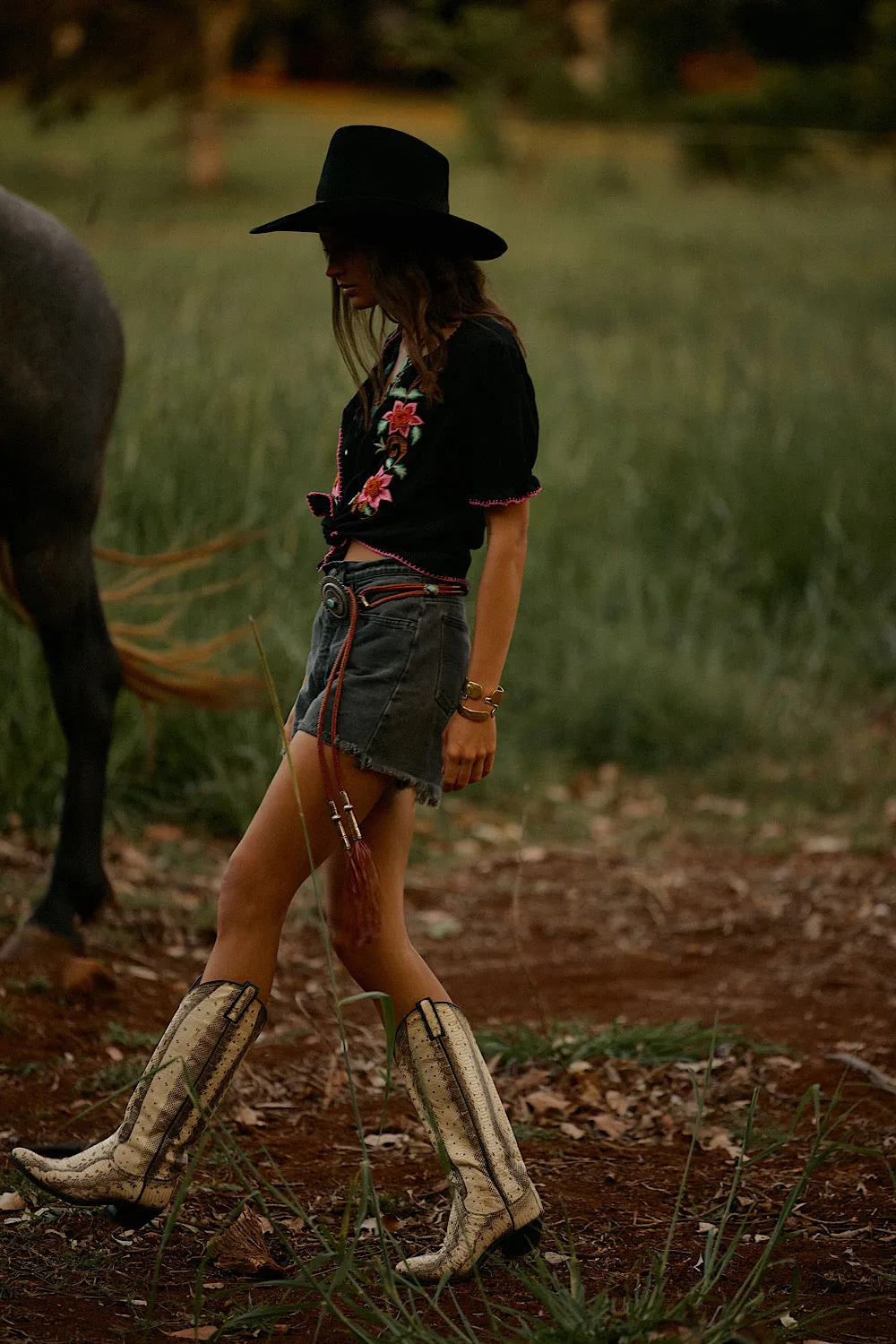 Song Of The Wind Embroidered Blouse