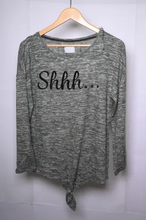 Time to Unmind Grey Sweatshirt (Medium)