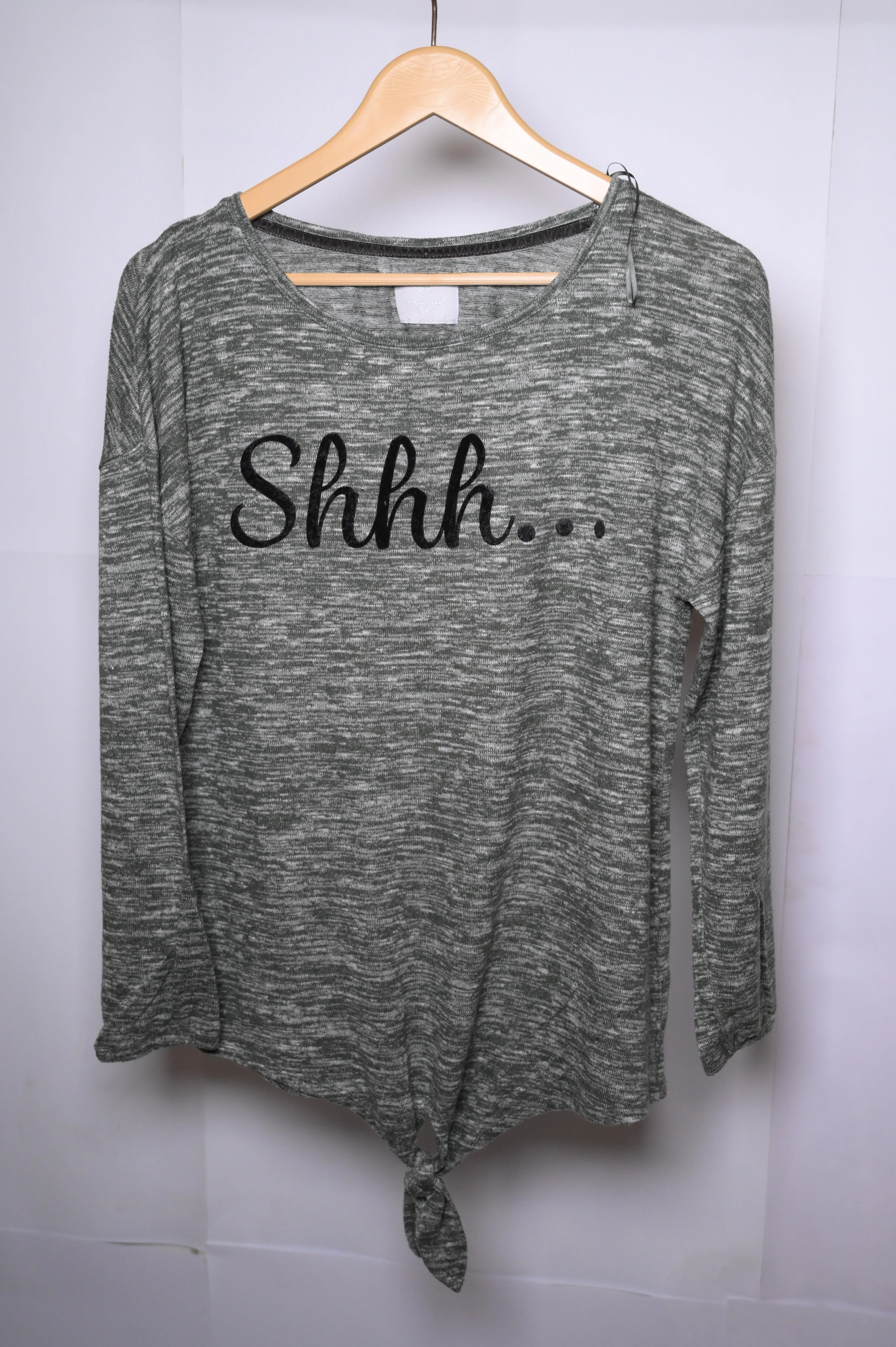 Time to Unmind Grey Sweatshirt (Medium)