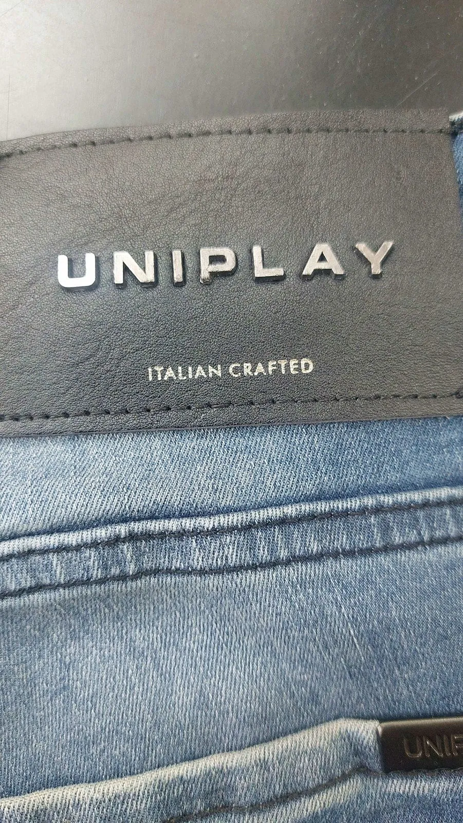 Uniplay Blue Skinny Fit Jeans W34 L34