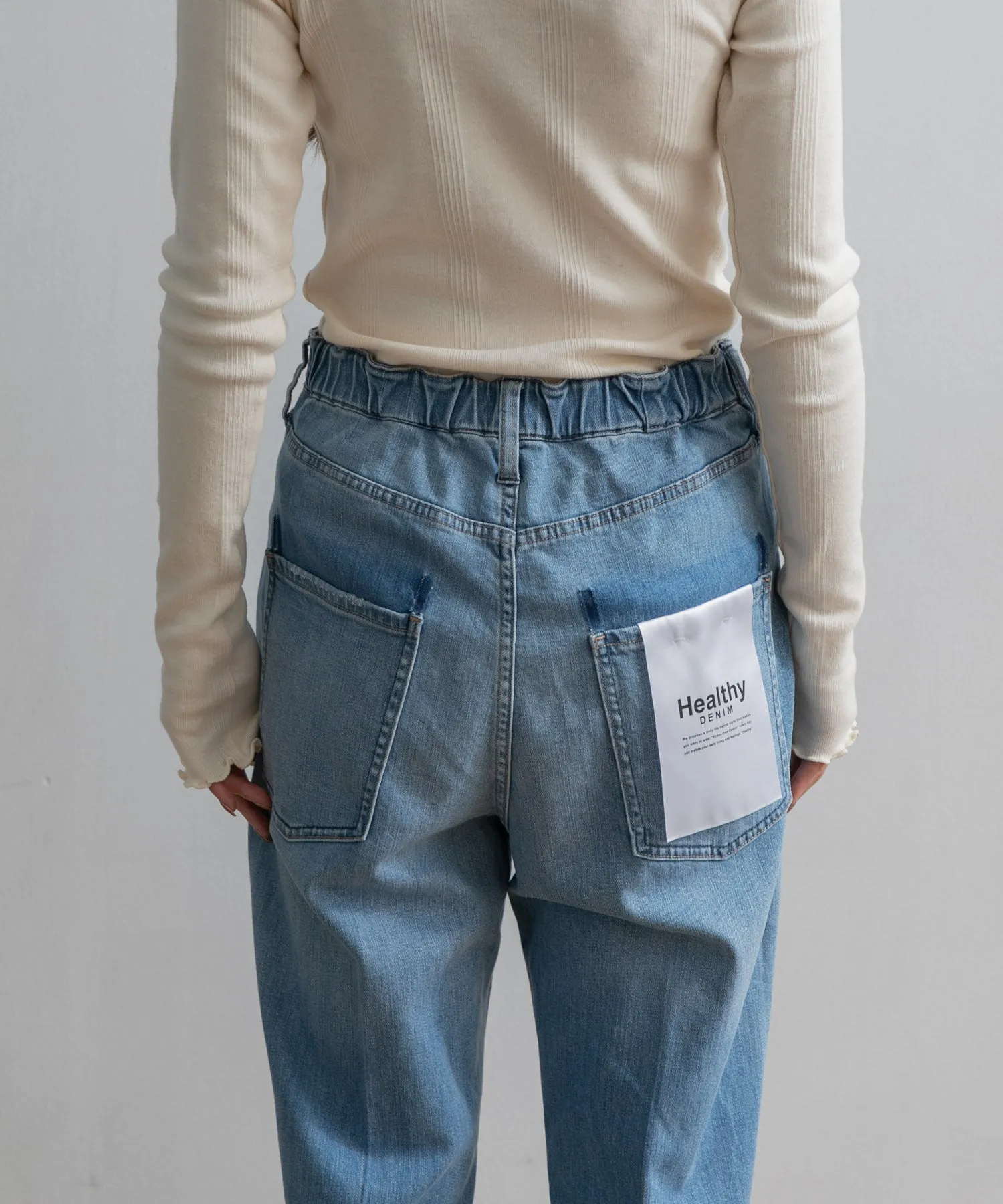 【WOMEN】Healthy denim Nuts Light Pocket