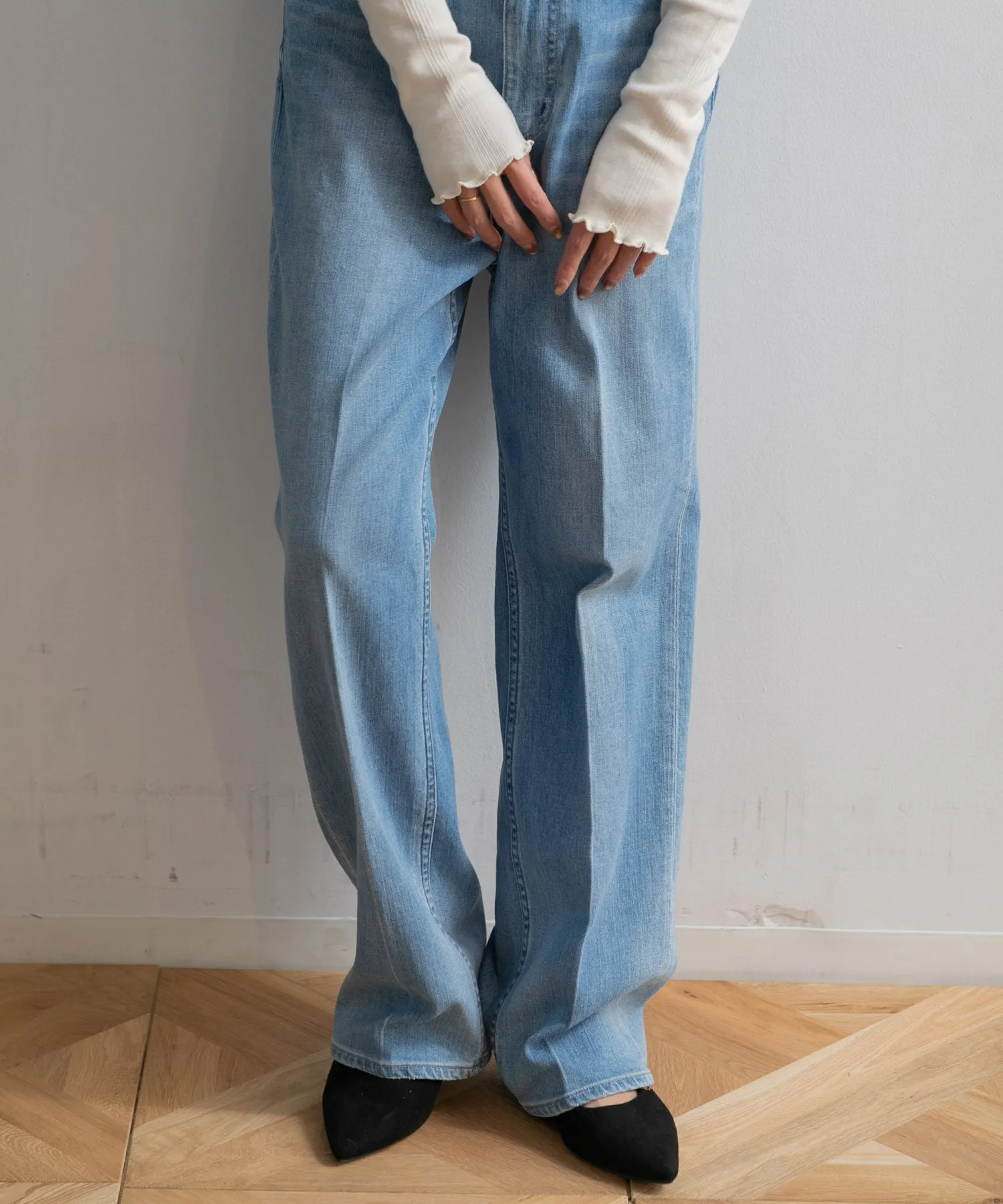 【WOMEN】Healthy denim Nuts Light Pocket